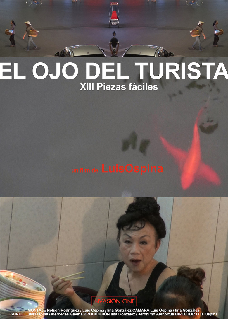 The Eye of the Tourist: XIII Easy Pieces poster background