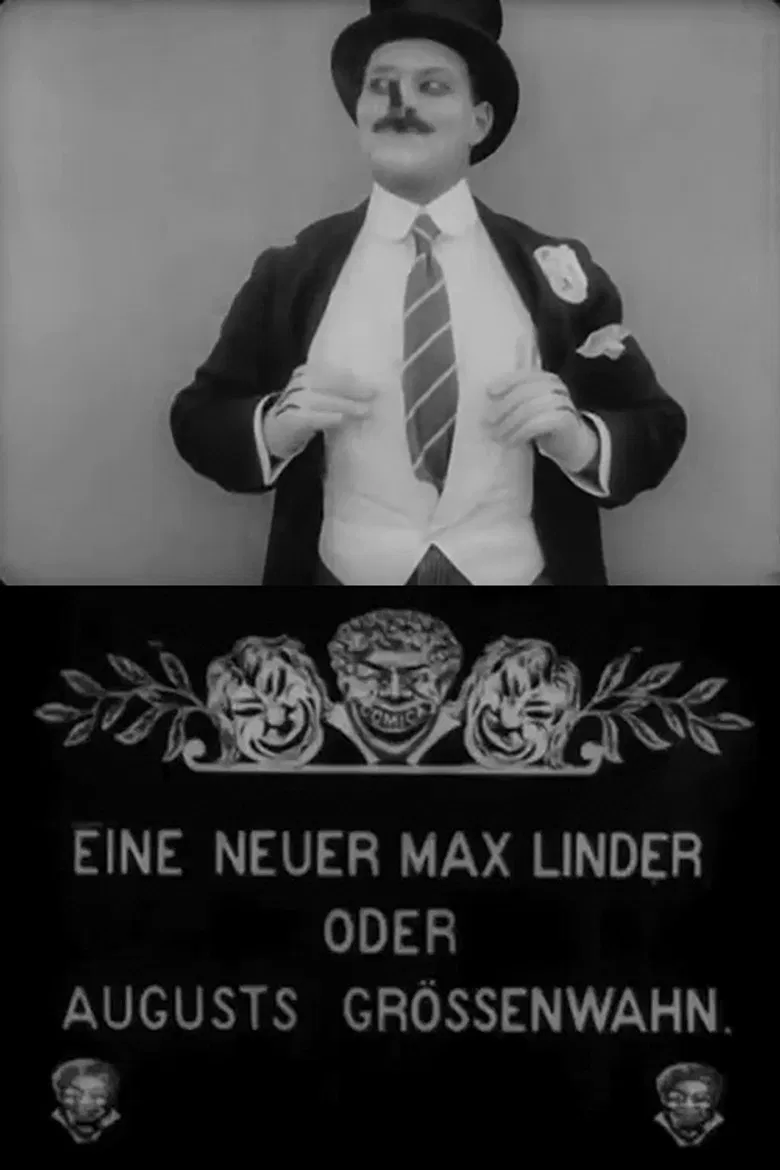 The False Max Linder poster background