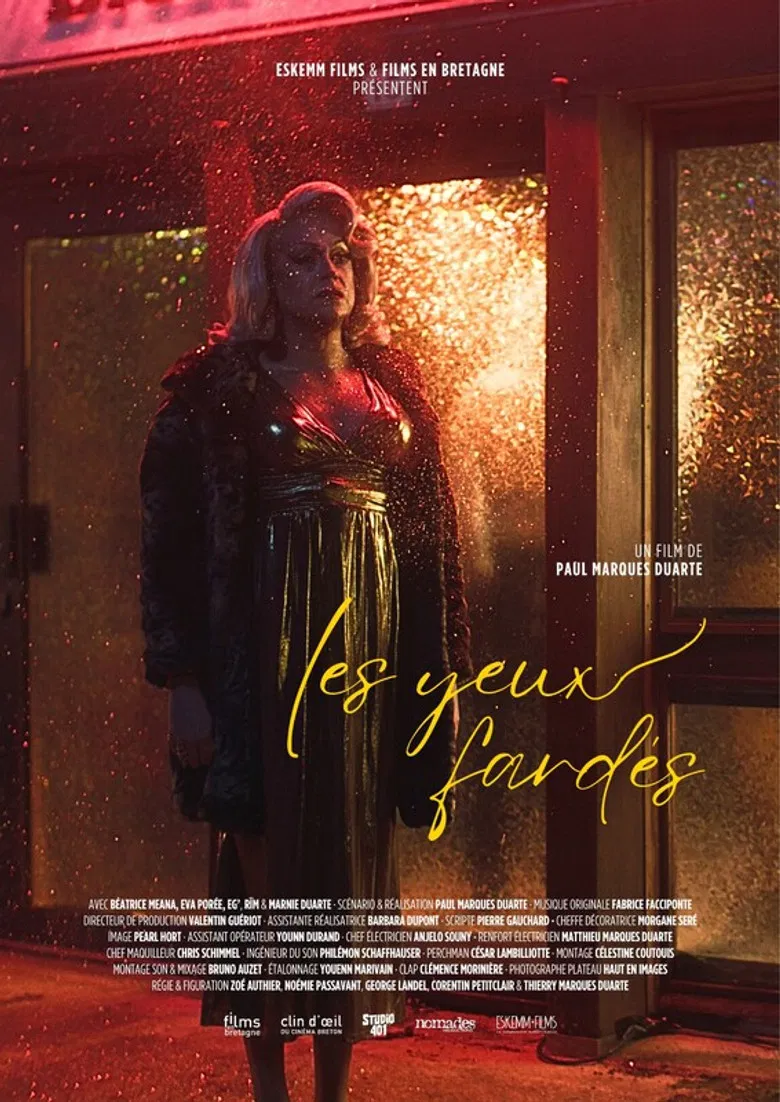 Under the Glitter poster background