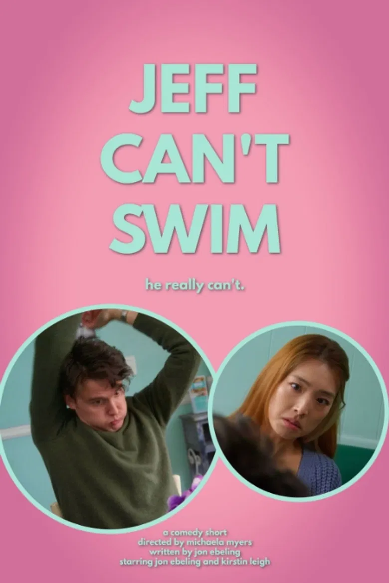 Jeff Can't Swim poster background