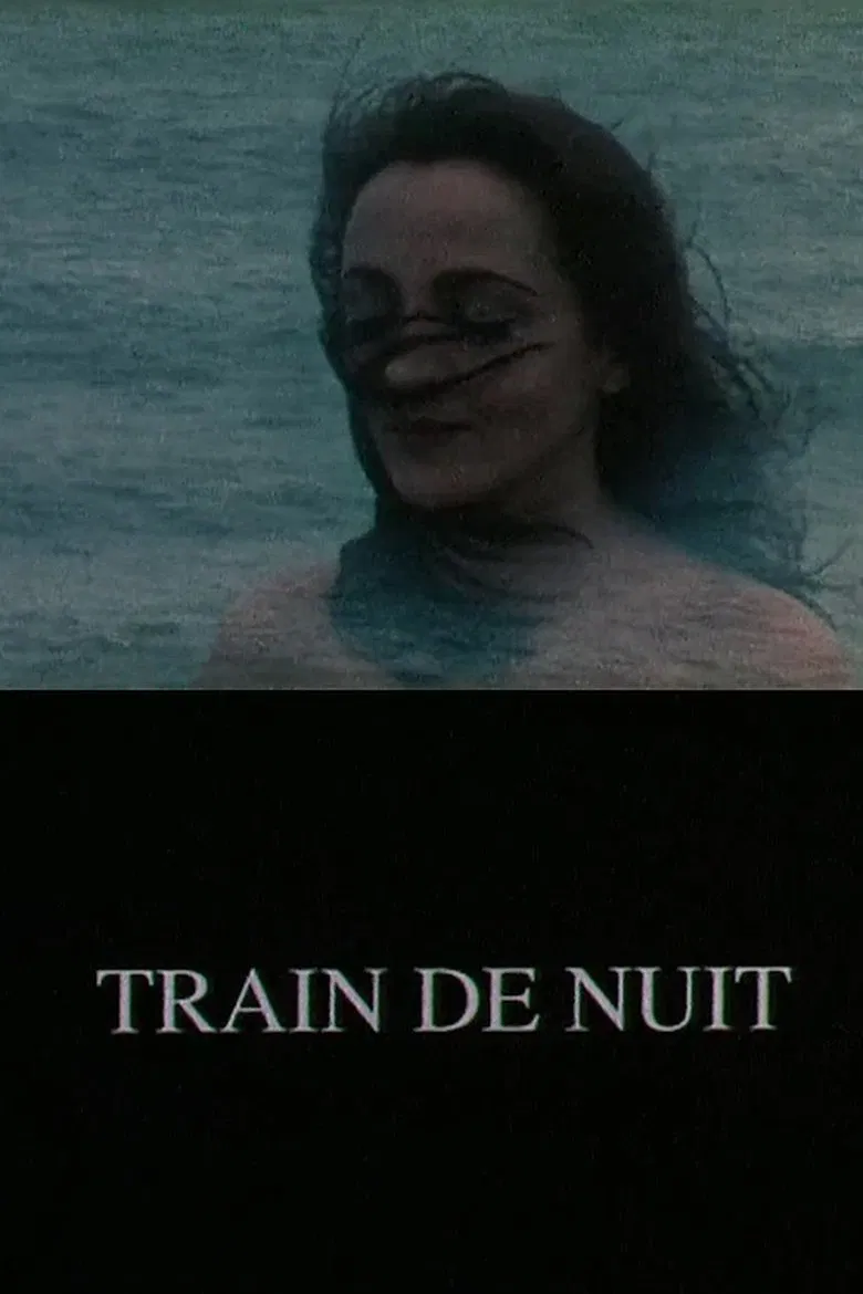 Train de nuit poster background