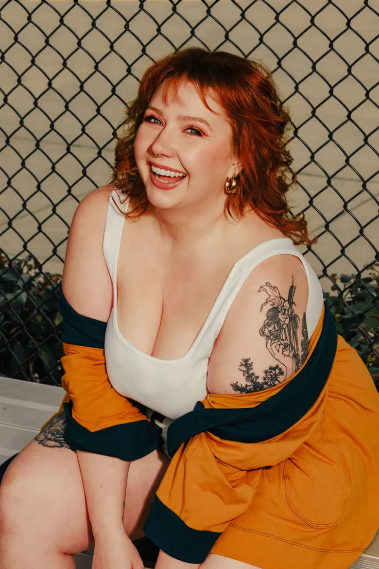 Fat Joke poster background