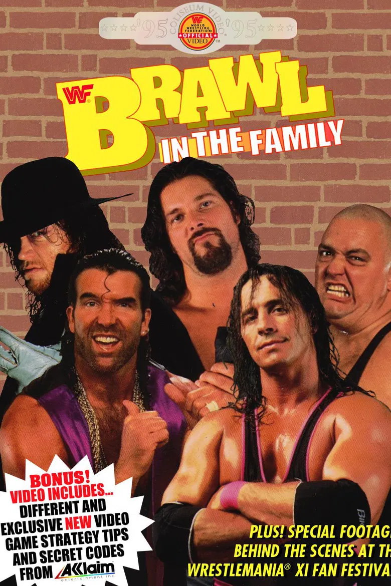 WWE Brawl in the Family poster background