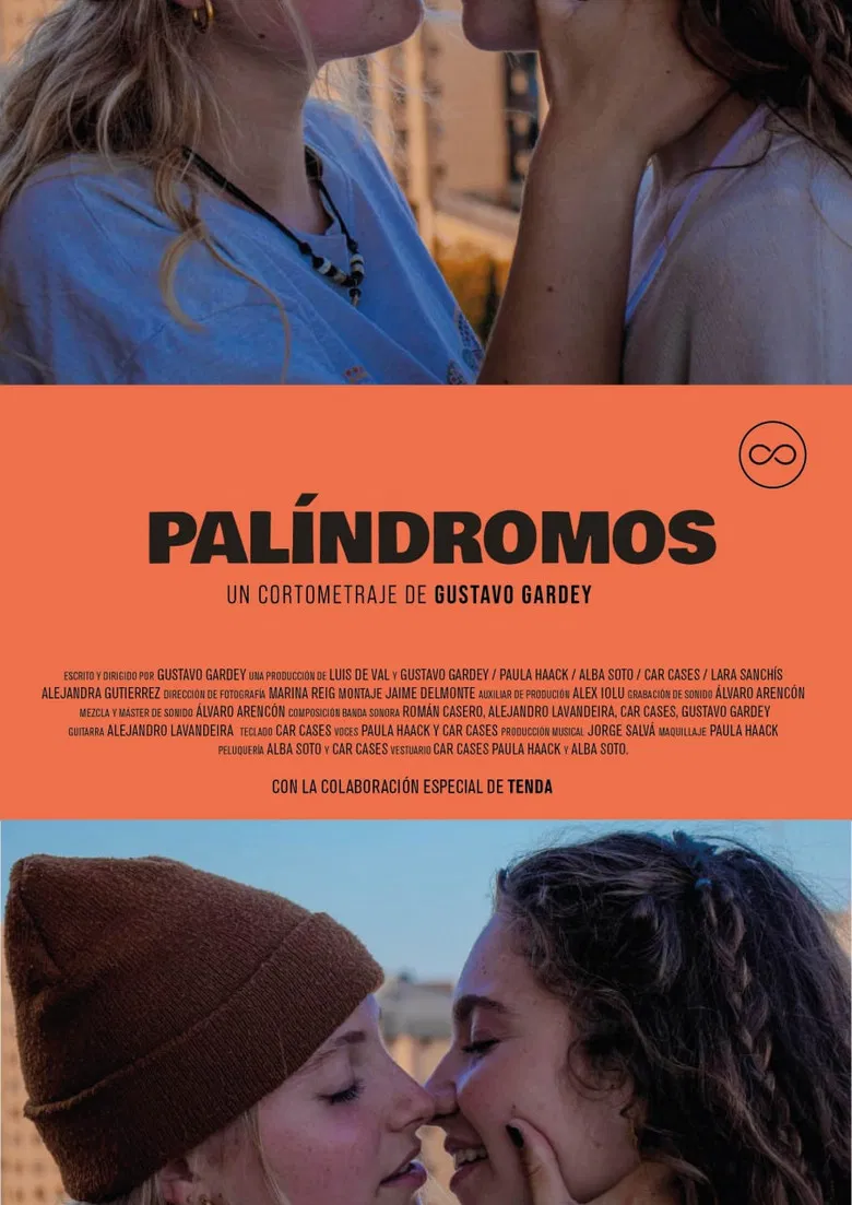 Palíndromos poster background