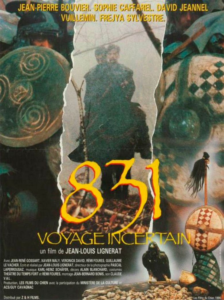 831, voyage incertain poster background