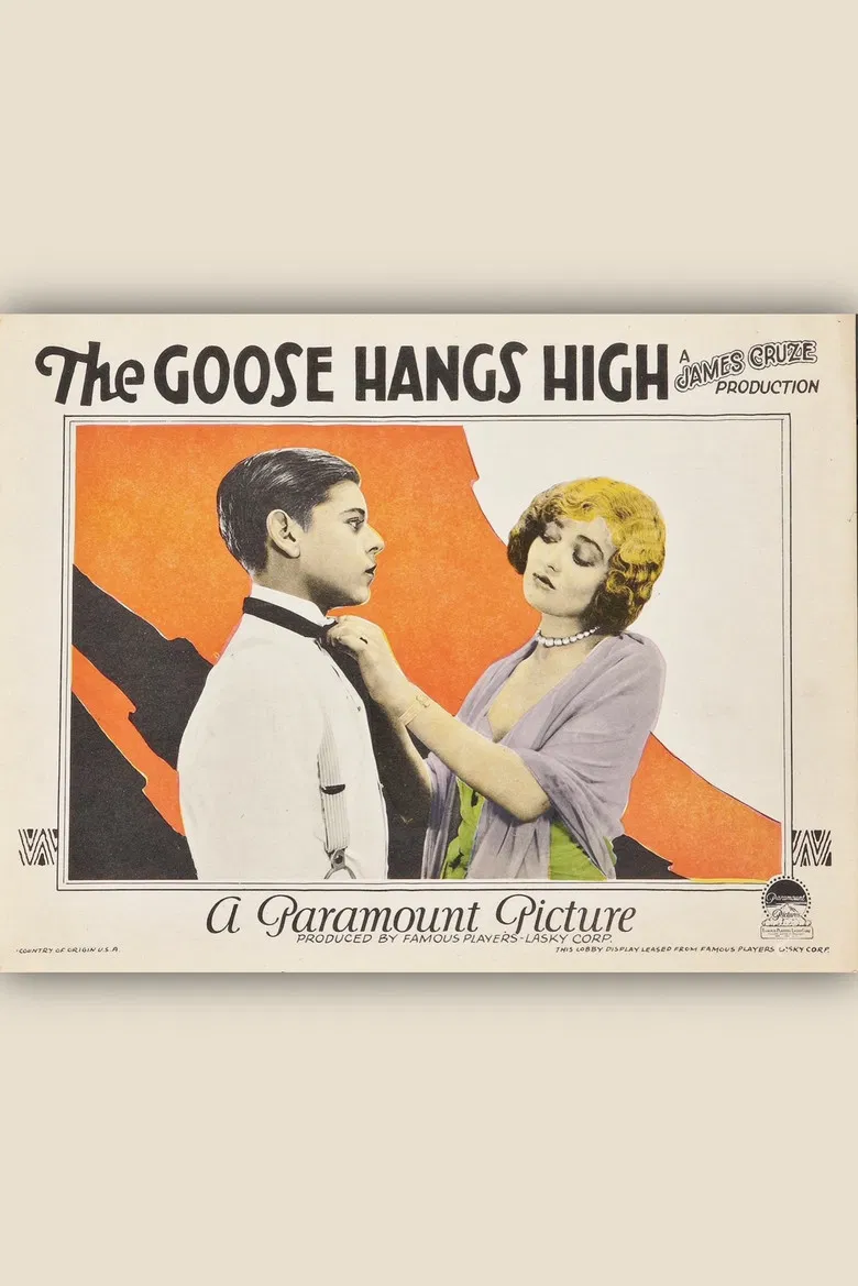 The Goose Hangs High poster background