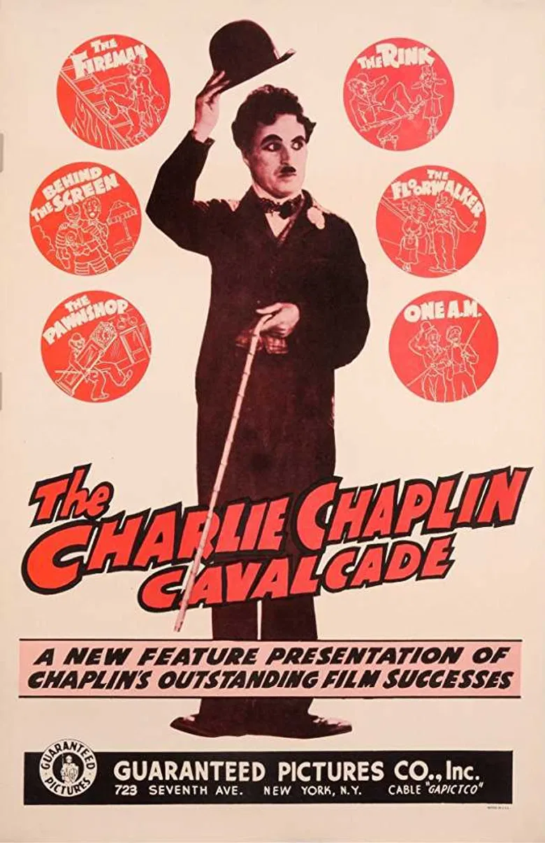 The Chaplin Cavalcade poster background