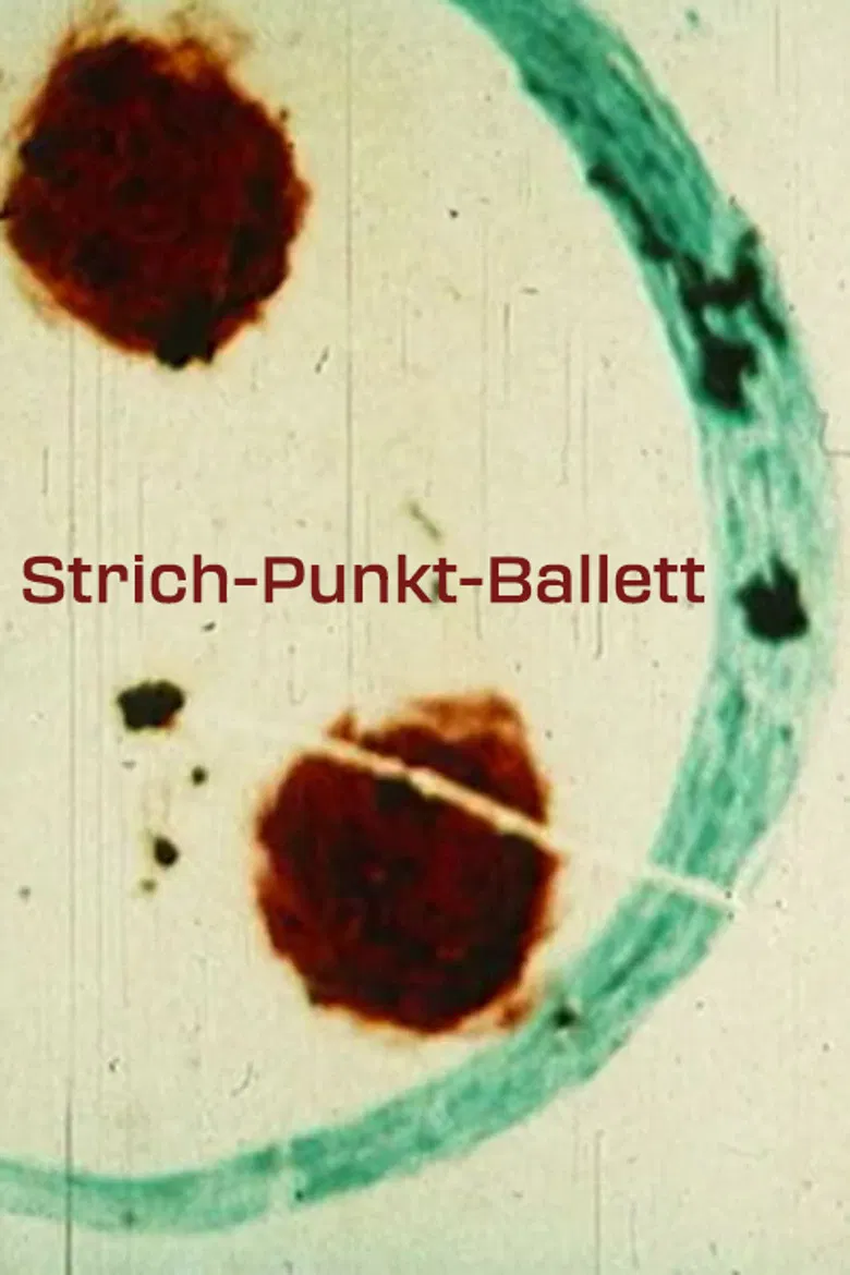 Strich-Punkt-Ballett poster background