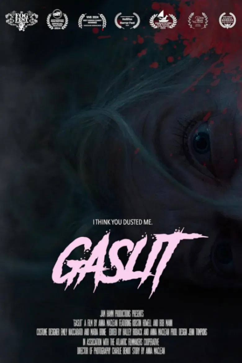 Gaslit poster background