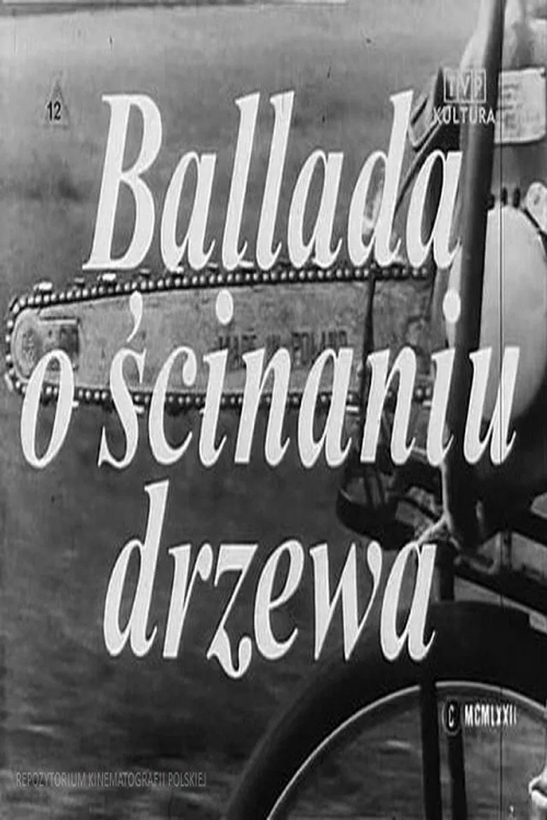 Ballada o ścinaniu drzewa poster background