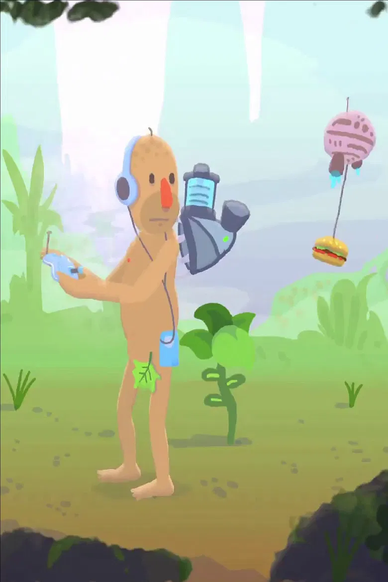 Simulated Life poster background