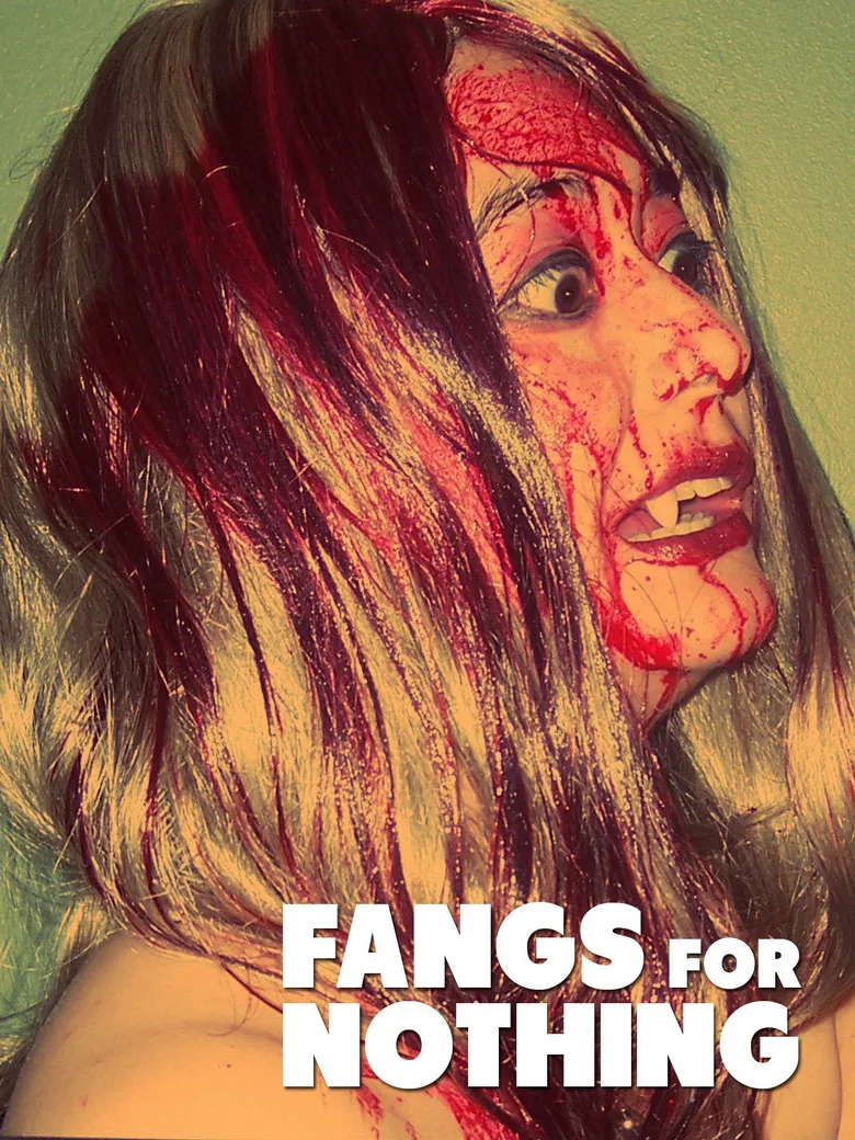 Fangs For Nothing poster background