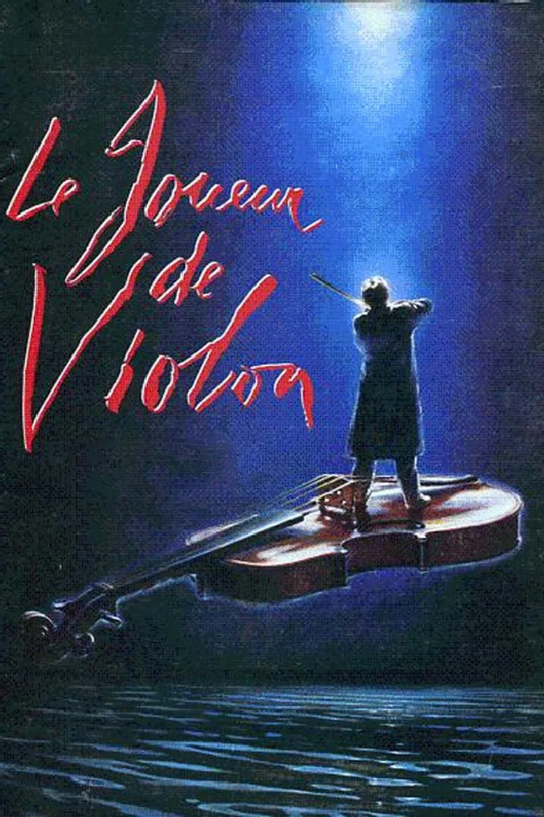 The Violin Player poster background