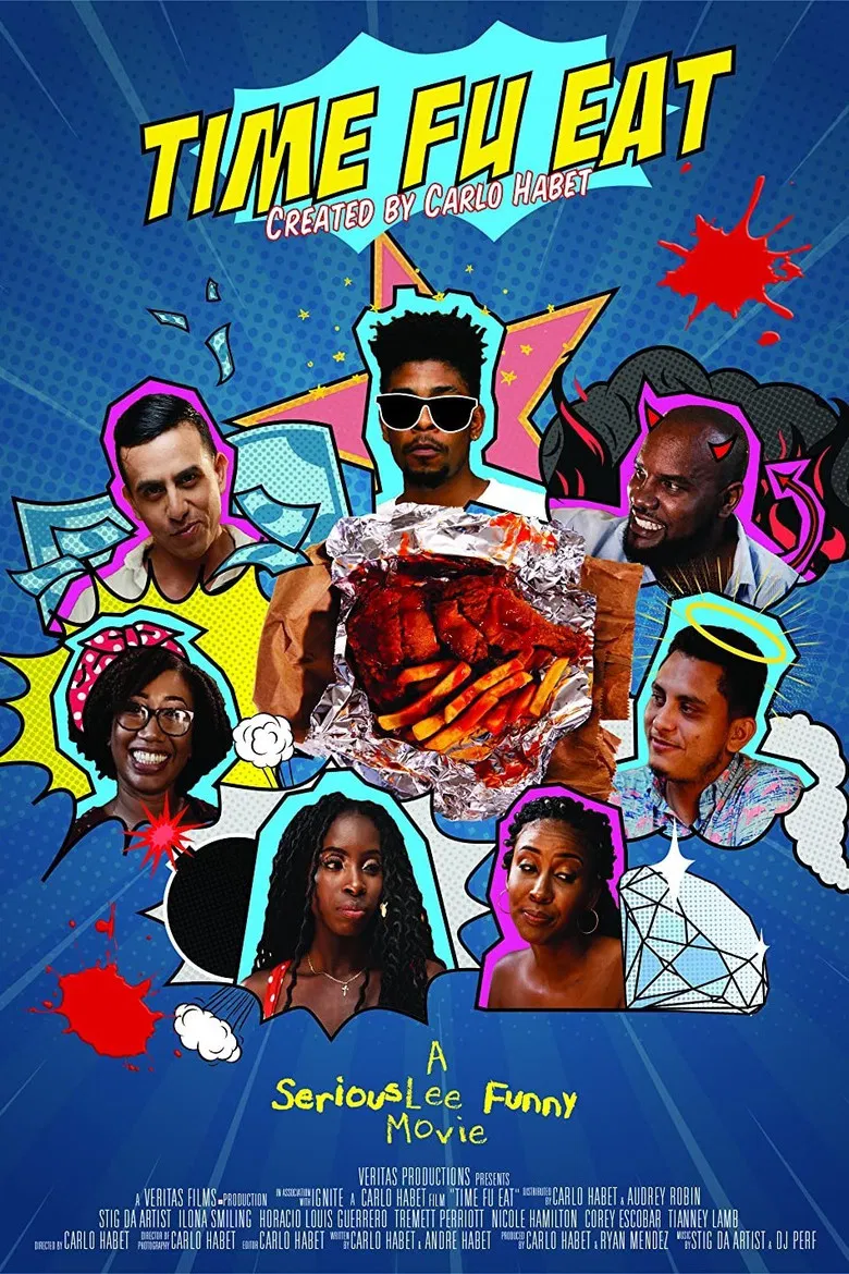 Time Fu Eat poster background