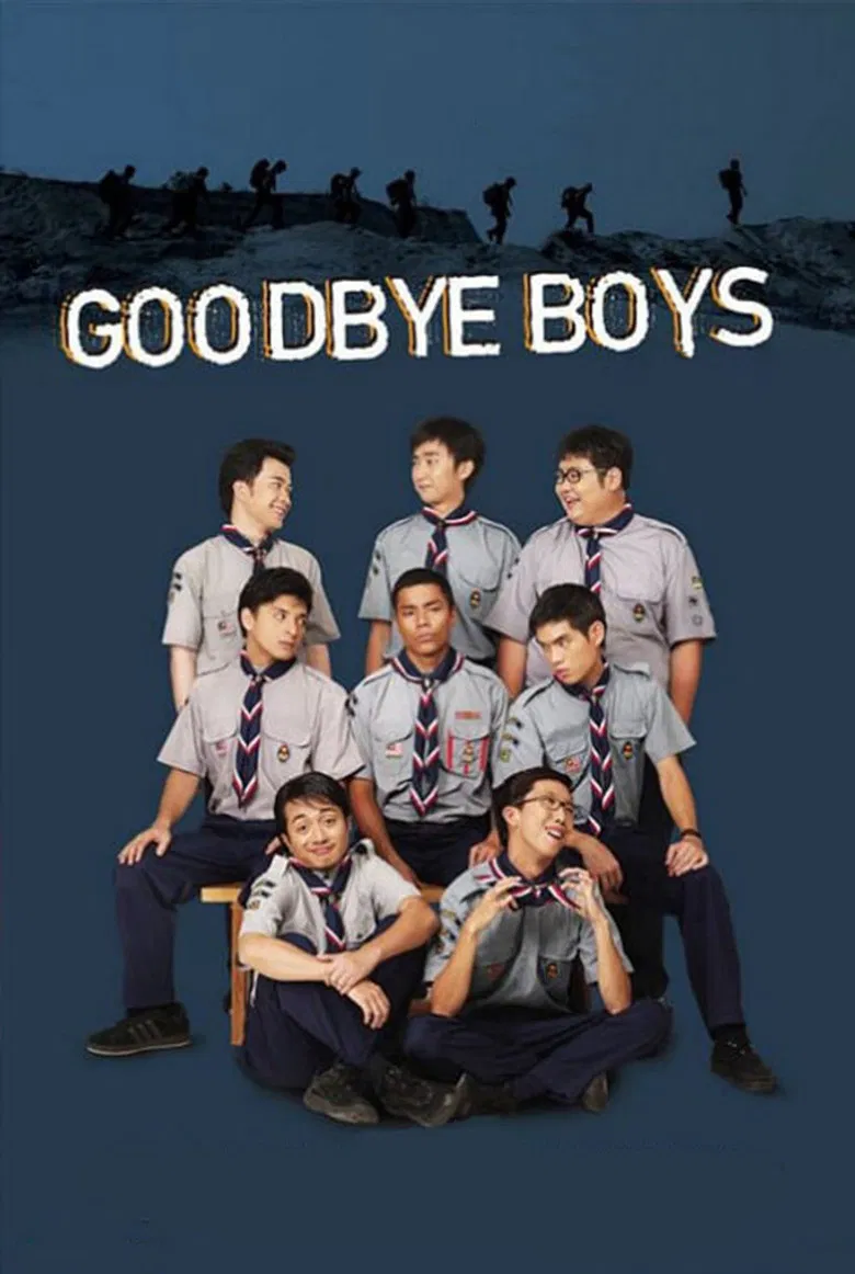 Goodbye Boys poster background