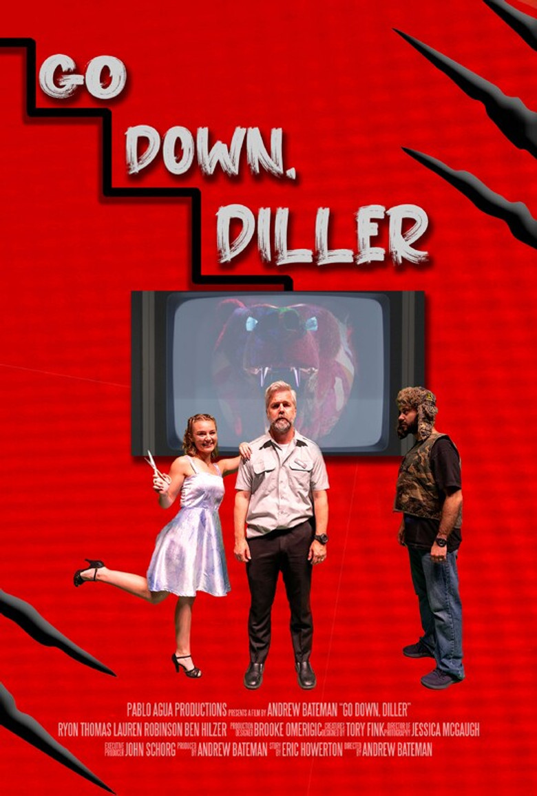 Go Down, Diller poster background
