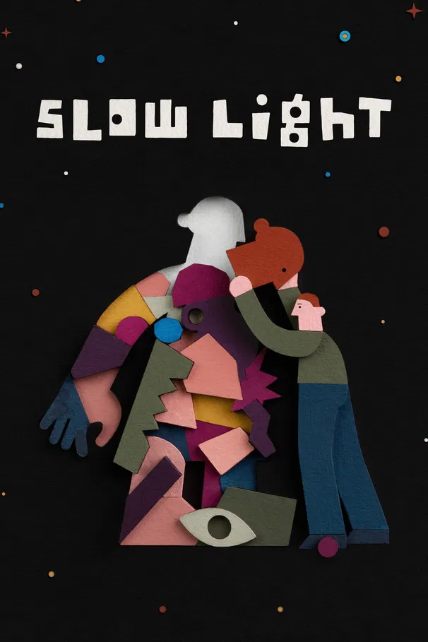 Slow Light poster background