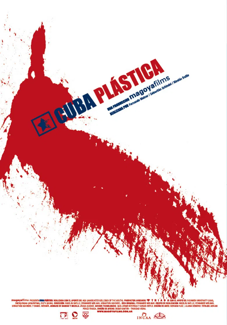 Cuba plástica poster background
