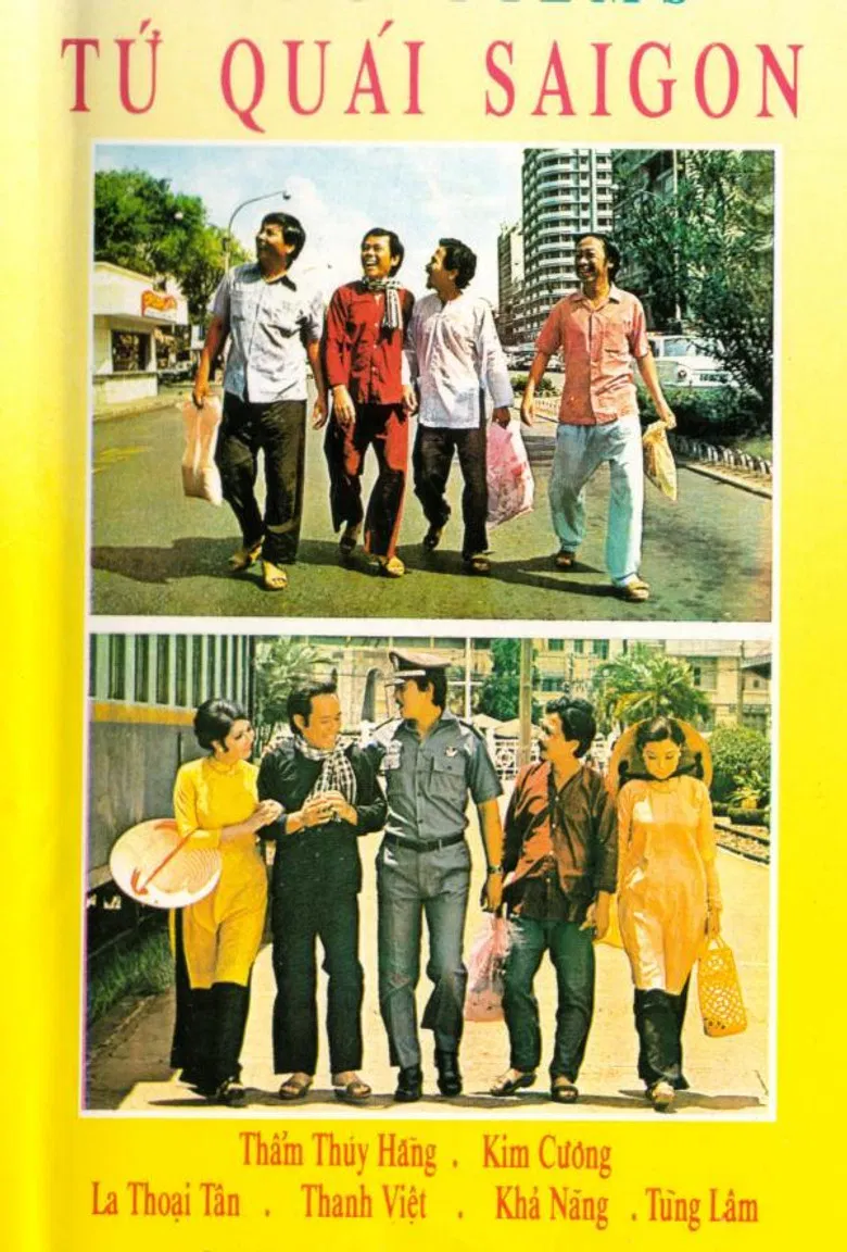 Four Oddballs of Saigon poster background
