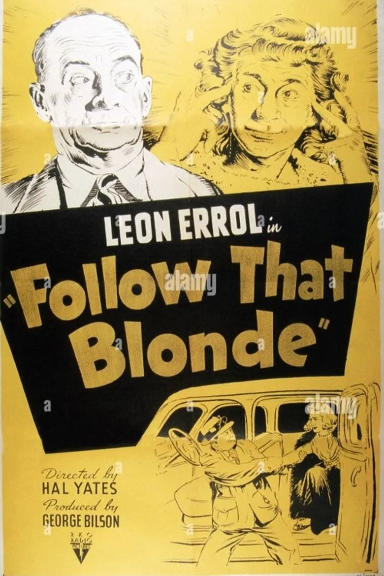 Follow That Blonde poster background