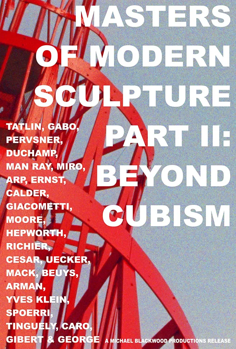Masters of Modern Sculpture Part II: Beyond Cubism poster background