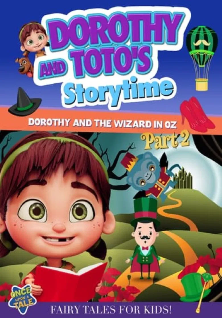 Dorothy and Toto's Storytime: Dorothy and the Wizard in Oz poster background