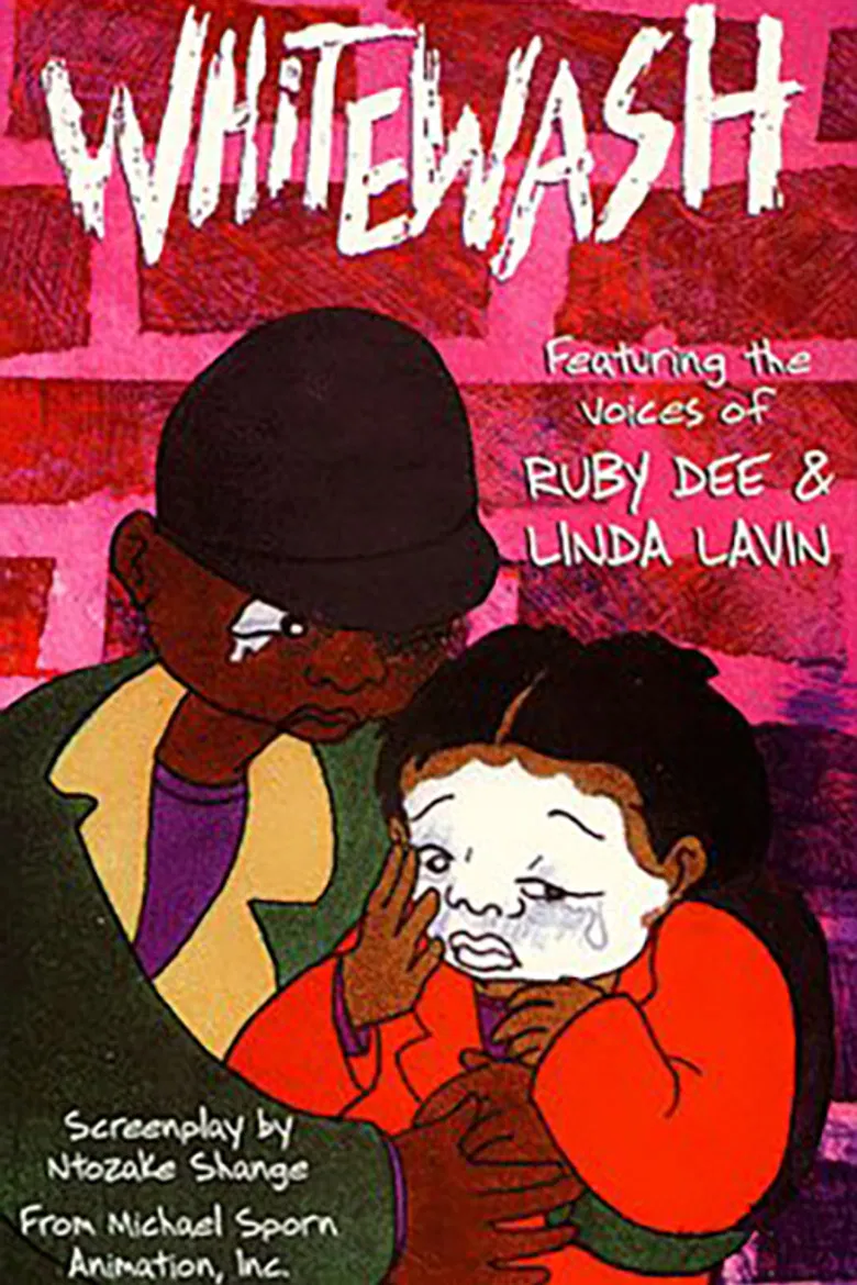 Whitewash poster background