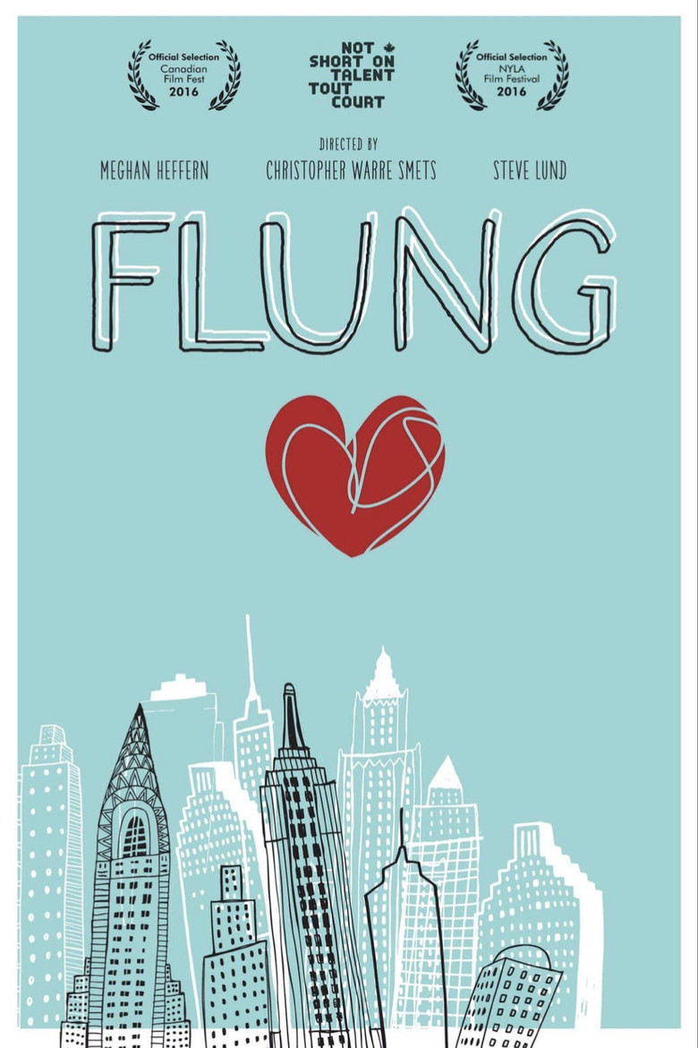 Flung poster background