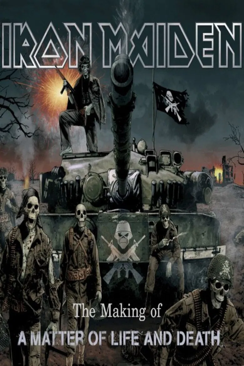 Iron Maiden: The Making Of A Matter Of Life And Death poster background
