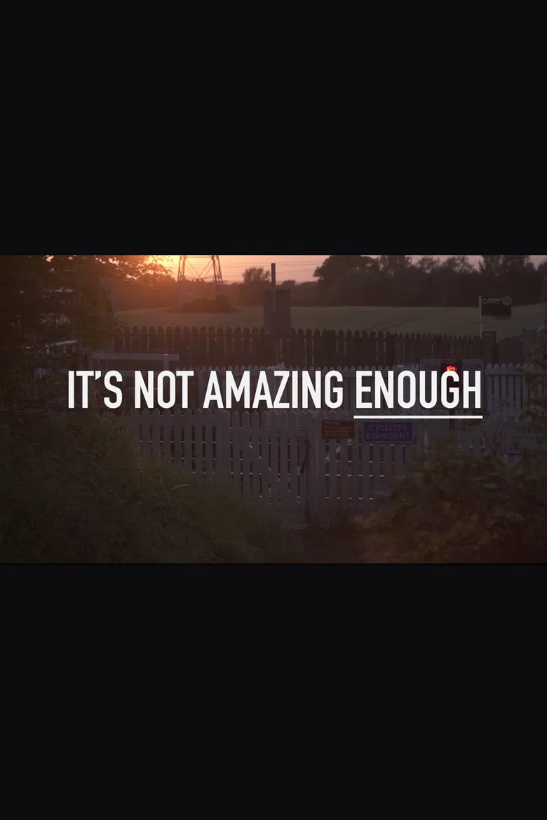 It's Not Amazing Enough poster background