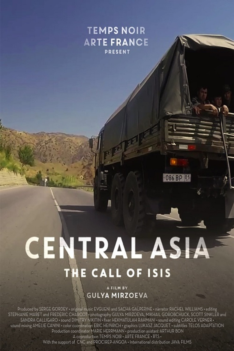 Central Asia: The Call of ISIS poster background
