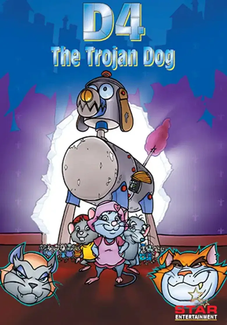 D4 The Trojan Dog poster background