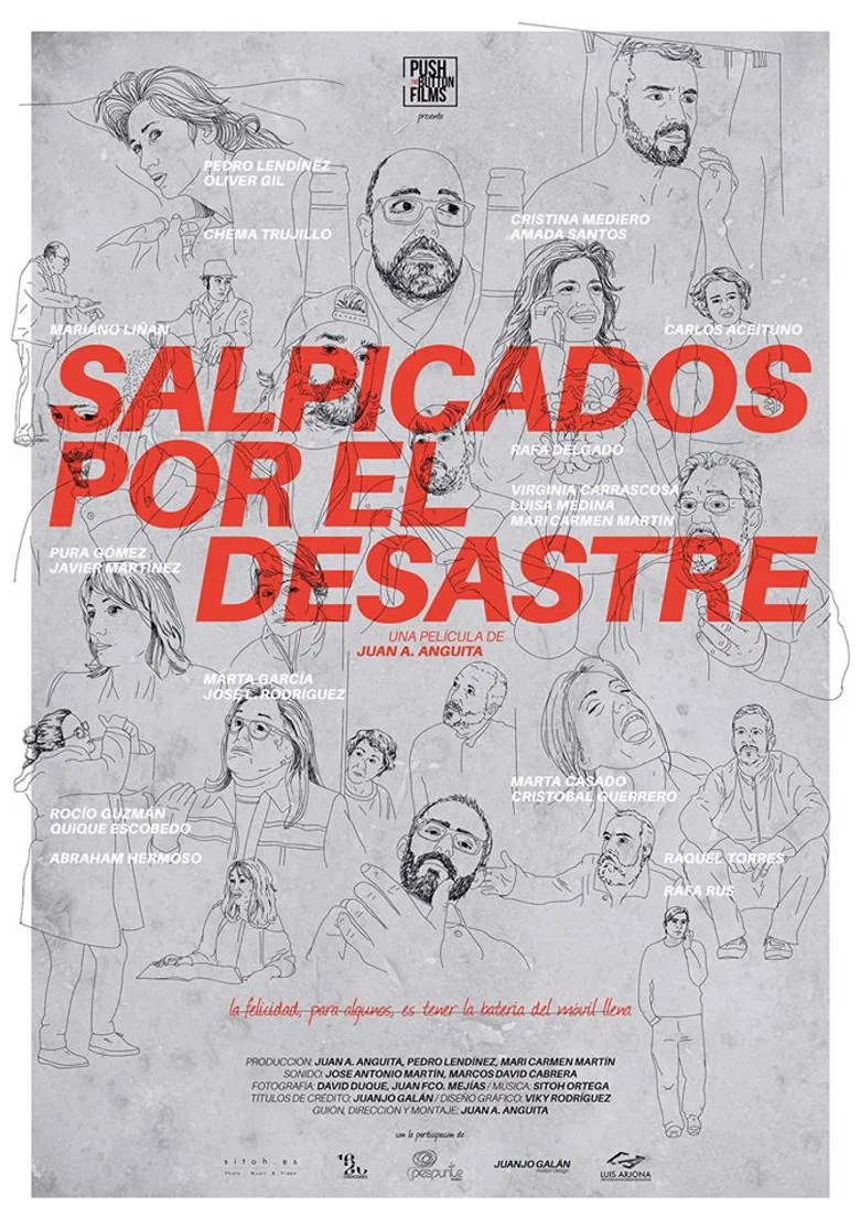 Salpicados por el desastre poster background