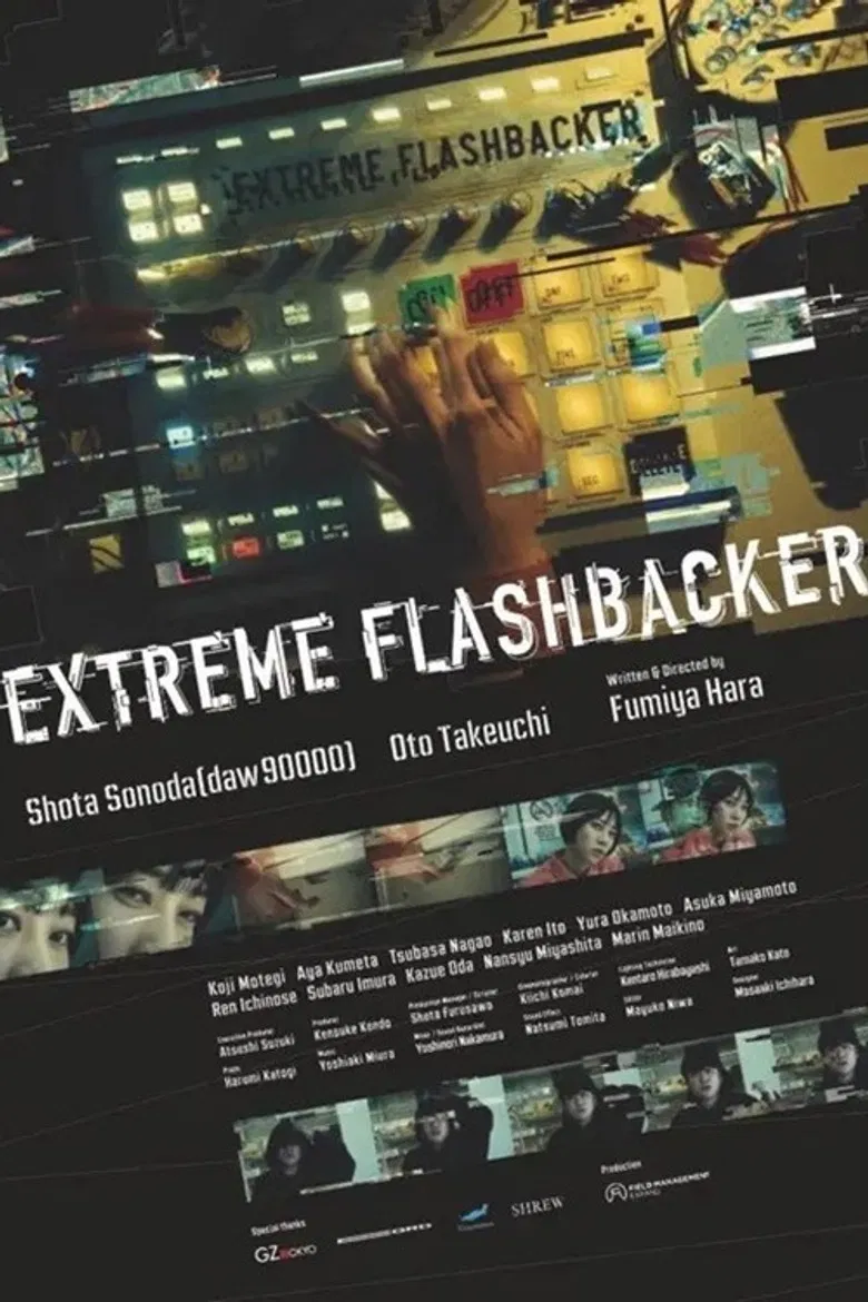 EXTREME FLASHBACKER poster background