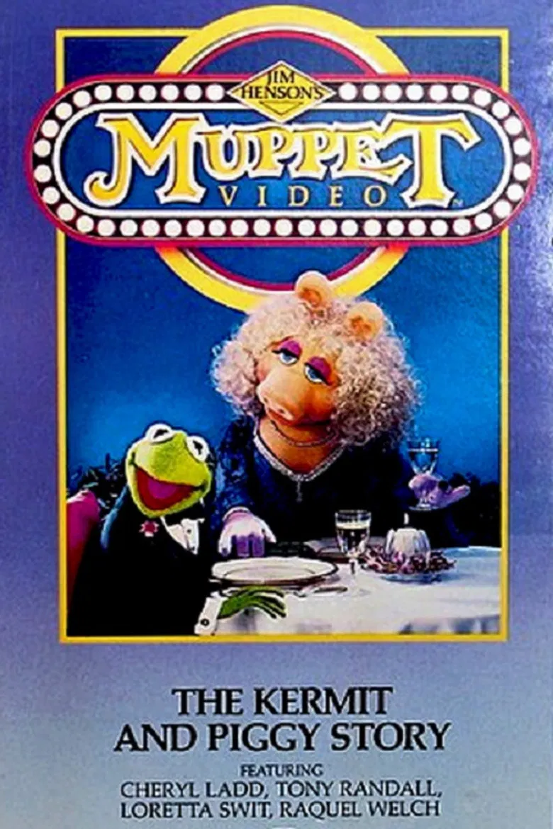 Muppet Video: The Kermit and Piggy Story poster background