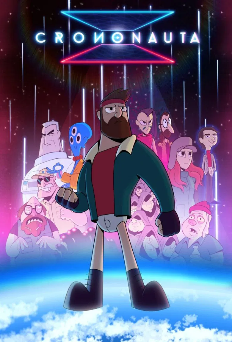CRONONAUTA poster background