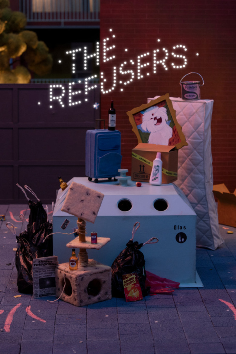 The Refusers poster background