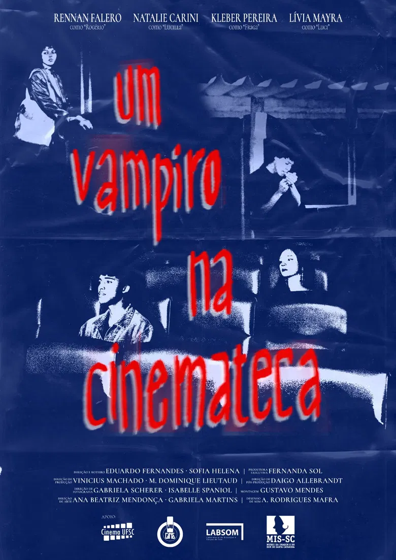 A Vampire in the Cinematheque poster background