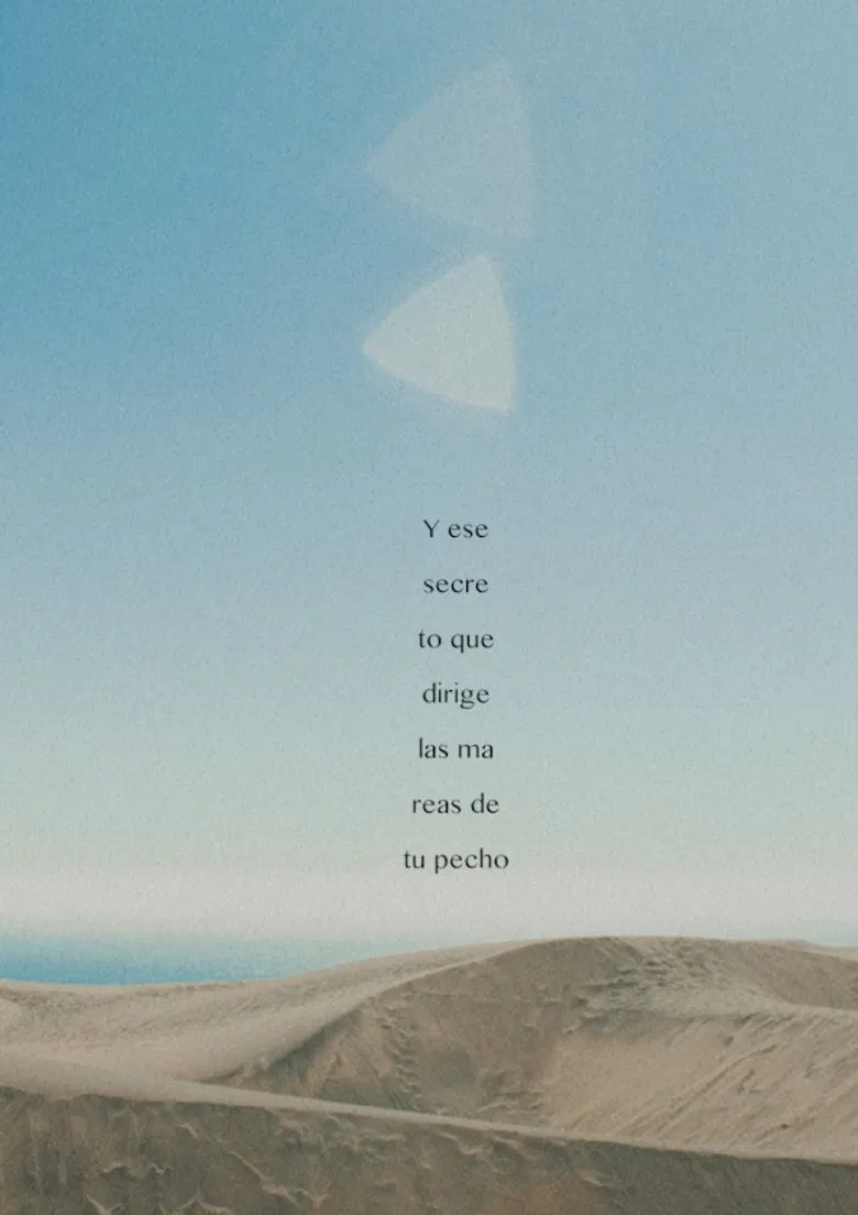 And that secret that moves the tides of your chest poster background