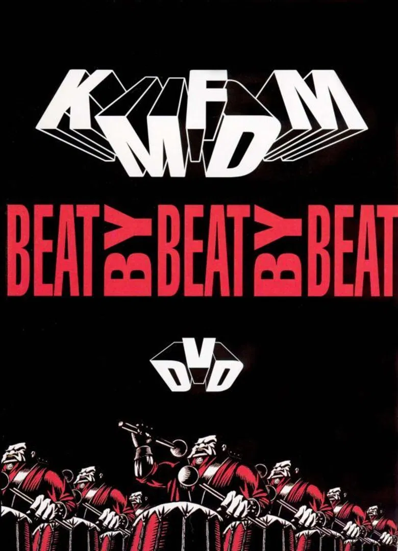 KMFDM - Beat by Beat by Beat poster background