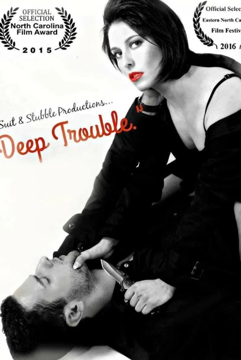 Deep Trouble poster background