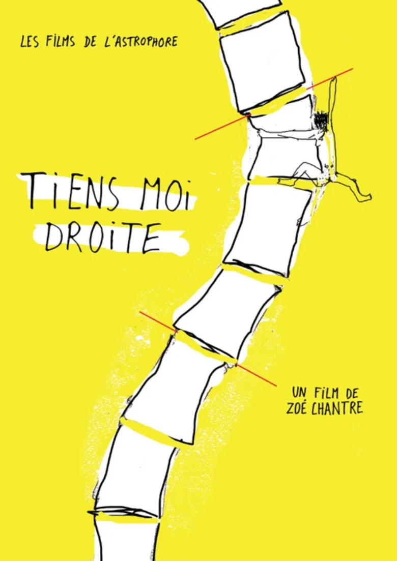 Tiens-moi droite poster background