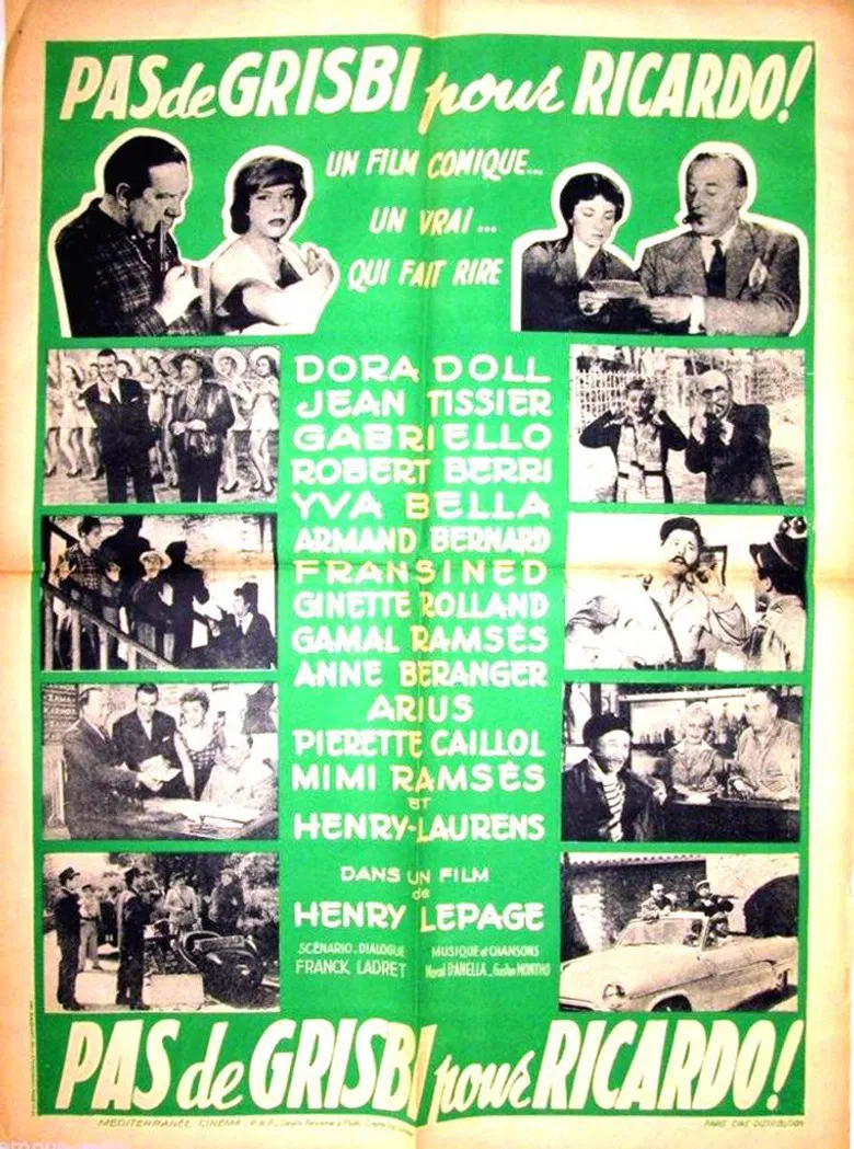 Pas de grisbi pour Ricardo poster background