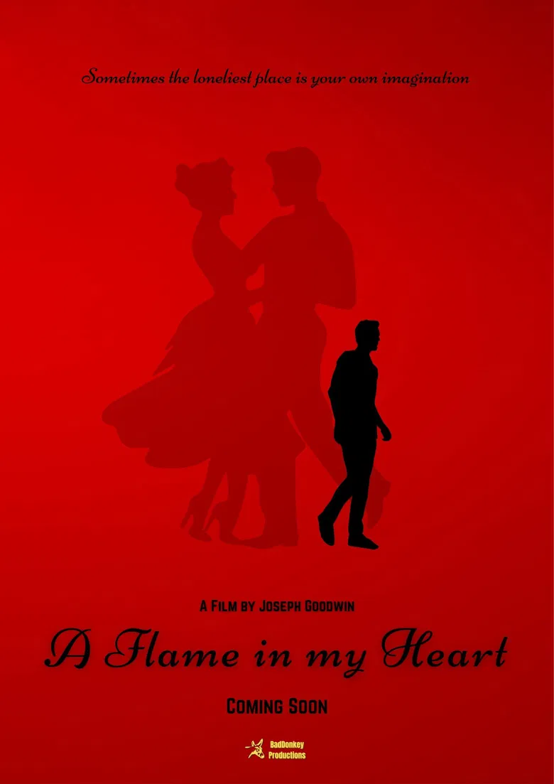 A Flame in my Heart poster background