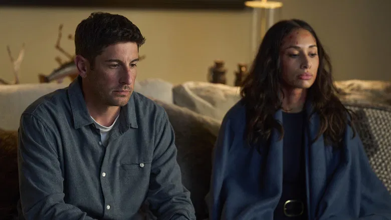 Kevin and Suzie in a moment of quiet tension before the chaos