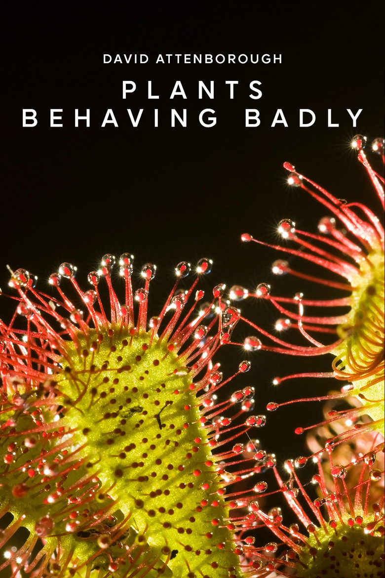 Plants Behaving Badly poster background