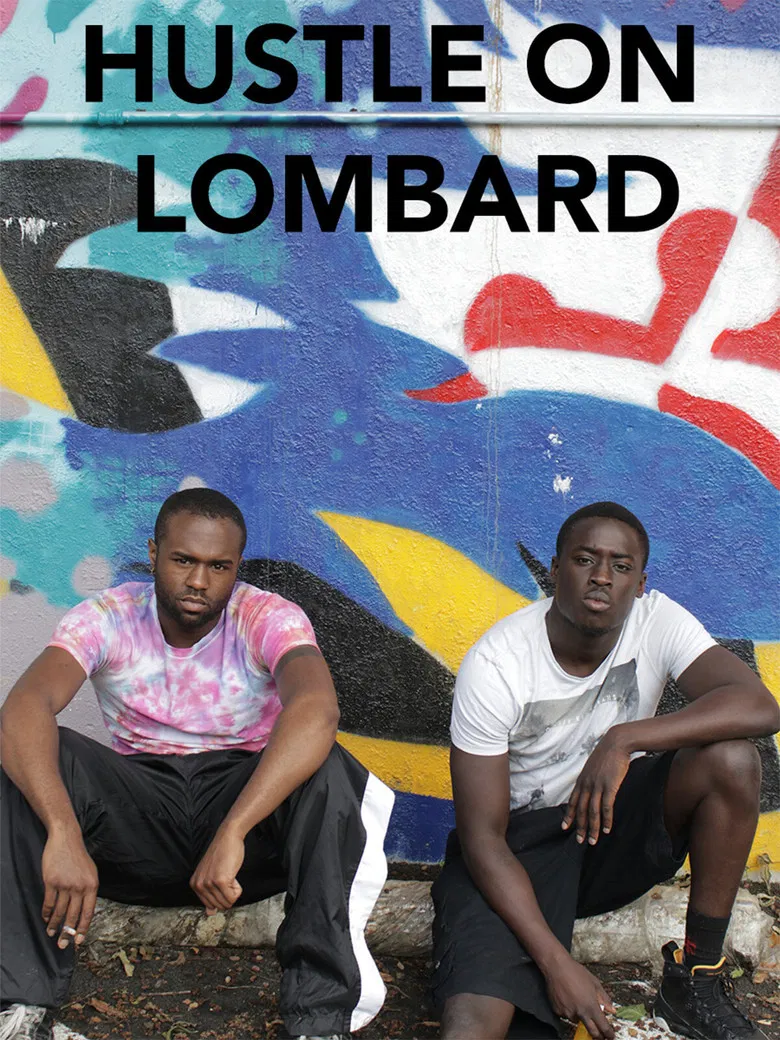 Hustle on Lombard poster background