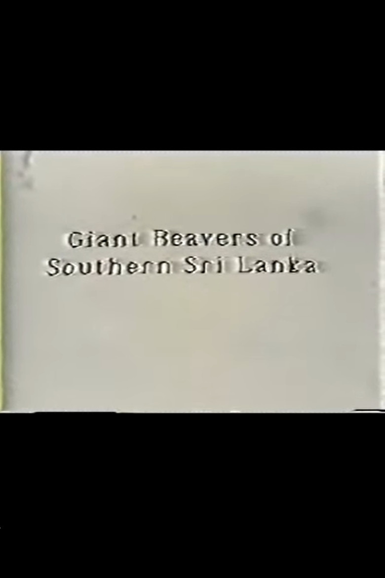 Giant Beavers of Southern Sri Lanka poster background