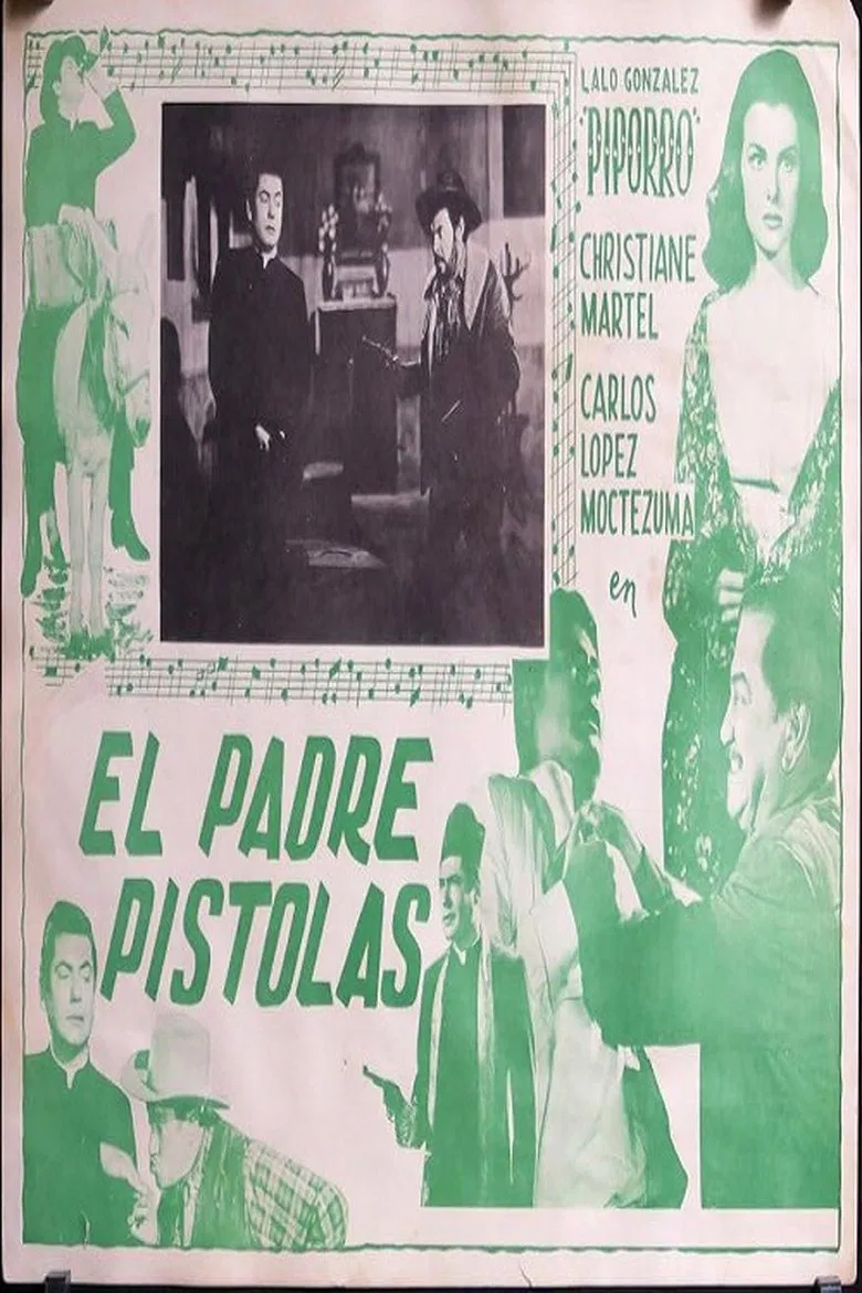 El Padre Pistolas poster background