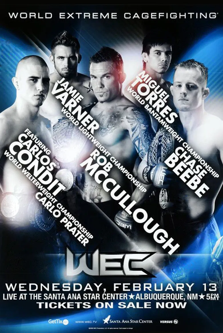 WEC 32: New Mexico poster background